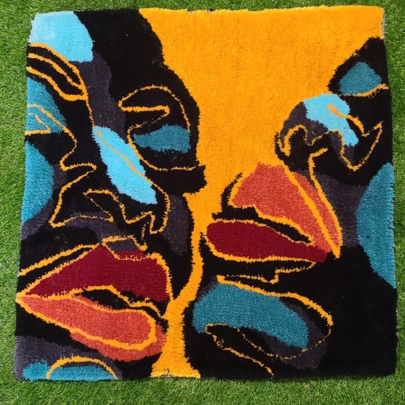 Abstract Rug Art - Picture 2 of 2